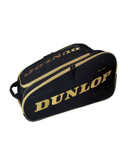 Paletero Dunlop Pro Series Negro Dorado | Ofertas de pádel